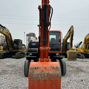 Excavator Roda Hidrolik Doosan DX150 Bekas Asli Korea Tahun 2023 Model 15 <span class=keywords><strong>Ton</strong></span>, Mesin PLC, Gearbox, Kondisi Sangat Baik, Dijual - Product Image 3