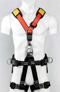 โรงงานขายตรงต้นไม้ปีนเขาปีนหน้าผากู้ภัยฉุกเฉินสายรัดนิรภัยแบบเต็มตัว - Product Image 2