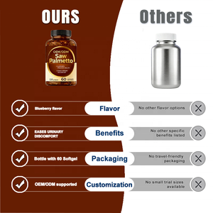 Saw Palmetto 60 Kapsul Lunak - Dukungan Kesehatan Prostat Dewasa & Pereda Ketidaknyamanan Saluran Kemih Formula Cepat - Product Image 6