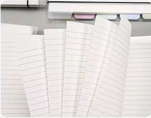 Agenda spirale PP à feuilles mobiles avec couvertures transparentes épaissies, formats A5/A6/B5, 124 feuilles vierges/linéées/ quadrillées - Product Image 2