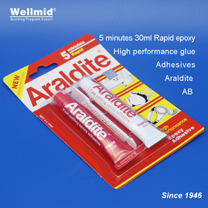 Araldite Keo <span class=keywords><strong>Epoxy</strong></span> Hiệu Suất Cao Keo AB Nhanh <span class=keywords><strong>5</strong></span> Phút Gói Quốc Tế Mới 2*15Ml Kính Kim Loại Nhựa Liên Kết Tự Làm - Product Image 5