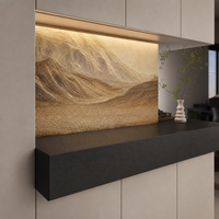 Meuble à chaussures moderne de luxe pour entrée, style italien minimaliste, rangement au sol, organisateur modulaire pour buanderie, éclairage LED, bois sur mesure