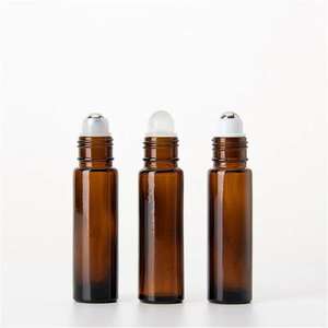 Rollo de desodorante en botella, botella de cristal transparente con bola de rodillo, 10ml, <span class=keywords><strong>precio</strong></span> de fábrica - Product Image 1