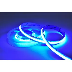 Màu xanh màu COB LED Strip 480LED/M 8 mét 24VDC Xanh COB