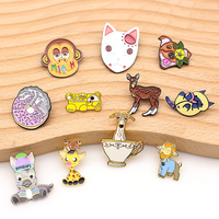 Épinglette en émail personnalisée, sans minimum de commande, fabricant de badges métalliques en gros, conception de logo OEM, broche en émail souple ou dur pour vêtements et sacs