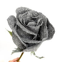 Poudre de paillettes ultra fine rouge vin pour fleurs artificielles, slime, résine époxy et gobelets artisanaux