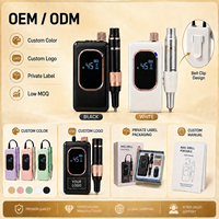OEM ODM Vantrend Machine à ongles professionnelle personnalisable avec logo, kit de lime électrique portable à clip ceinture pour salon, fournitures pour ongles, effet œil de chat, vente en gros