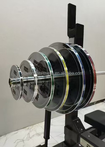 <span class=keywords><strong>Discos</strong></span> de Pesas de Acero con Logotipo Personalizado al por Mayor, <span class=keywords><strong>Discos</strong></span> de <span class=keywords><strong>Powerlifting</strong></span> <span class=keywords><strong>Calibrados</strong></span> de Alta Densidad con Tapones de Calibración para Gimnasios Comerciales - Product Image 5
