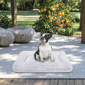 Oreiller de soutien orthopédique pour grands chiens - Lit pour animaux de compagnie amovible et lavable avec coussin thérapeutique - Product Image 1