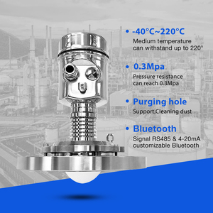 80Ghz mức Radar đo đồng hồ nước cảm biến với điều khiển từ xa hiển thị cụ Đo mức Dụng cụ đo lường cho chất rắn đo lường - Product Image 4