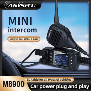 Anysecu วอล์กกี้ทอล์คกี้ M8900 4G LTE poc 2W หน้าจอยาว1.77นิ้วซิมวิทยุรถยนต์สำหรับ Xin Poc จริง PTT - Product Image 2