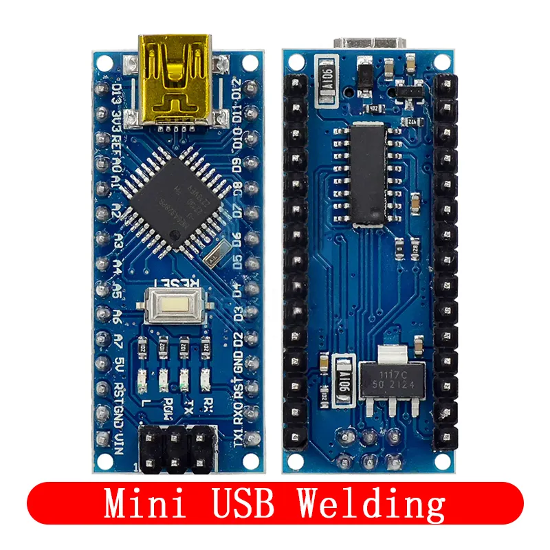 3.0นาโน MINI/Type-c/micro USB พร้อมบูตโหลดตัวควบคุมนาโนที่เข้ากันได้กับ CH340 Arduino ไดรเวอร์ USB 16MHz ATMEGA328P
