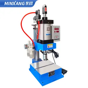 Pneumatic punch press with high precision and high-performance tabletop pressure riveting and precision punching