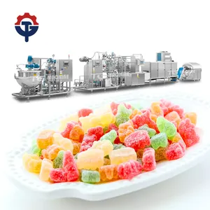 High Quality Fully Automatic Gummy Bear Machine Jelly Soft Gummy Candy Making Line