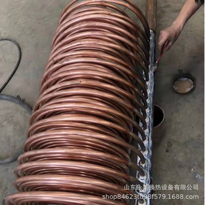 เครื่องแลกเปลี่ยนความร้อนแบบโอเมก้า รุ่น 20230508 ผลิตจากเหล็กกล้าคาร์บอนบุผิวเหล็กกล้าไร้สนิม สำหรับจ่ายน้ำร้อน - Product Image 4