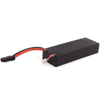 Baterai Lithium polimer RC Mobil kapasitas tinggi, 8000mAh, 7.6V 100C, baterai isi ulang dengan casing keras untuk mainan