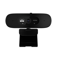 Caméra HD 1080p 10MP JIUBEI pour ordinateur, mise au point automatique, rotation à 360°, microphone intégré, 30 FPS, vidéoconférence sécurisée, streaming