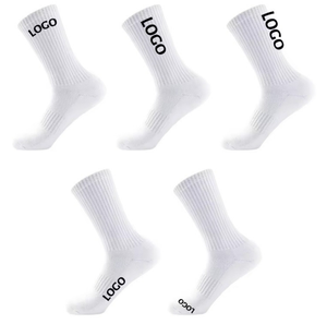 High Quality Custom Designed Breathable Sports <strong>Socks</strong> <strong>Men</strong> Women Quick Dry Crew Logo Bottom Body Cuff Knitted Autumn High <strong>Ankle</strong> - Product Image 2