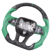 Volant en fibre de carbone forgée pour Dodge Charger Challenger Hellcat Charger Durango SRT RT GT, accessoires de voiture