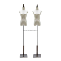 Maniquí de Plástico de Alta Calidad para Vestido de Novia, Parte Superior del Cuerpo, Medio Cuerpo, con Brazos y Articulaciones Flexibles, Exhibición de Alta Gama