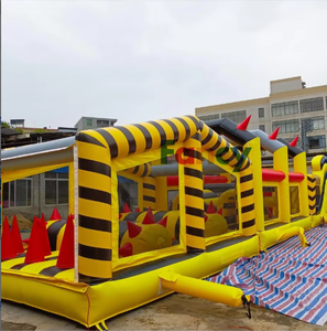 Castillo Inflable con Obstáculos <span class=keywords><strong>de</strong></span> Alta Calidad para Niños - Uso Comercial, Certificado CE, 3 Años <span class=keywords><strong>de</strong></span> Garantía, Fácil Instalación - Product Image 4