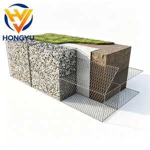 <span class=keywords><strong>Cage</strong></span> en <span class=keywords><strong>gabion</strong></span> en treillis métallique pour clôture de jardin en pierre, vente en gros à prix abordable - Product Image 6