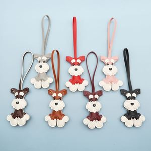 Porte-clés Teckel en Cuir PU Tendance, Breloque de Sac de Créateur, Porte-clés Chien, Accessoires de Décoration de Sac de Luxe - Vente Flash - Product Image 5