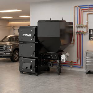 Stufa <span class=keywords><strong>a</strong></span> <span class=keywords><strong>Carbone</strong></span> da Interno MG2501A 25KW, 84% di Efficienza Elevata, Conveniente e <span class=keywords><strong>a</strong></span> Bassa Manutenzione con Ampia Capacità di Tramoggia - Product Image 1