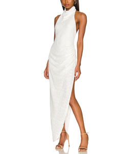 Vestido de noche largo con lentejuelas para mujer, elegante, sexy, <span class=keywords><strong>2022</strong></span> - Product Image 1