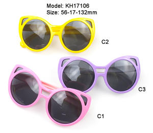 2024 नया फैशन स्मार्ट कैट आई किड्स सनग्लासेस टीपीई बग आइज़ किड्स सनग्लासेस थोक में बच्चों, लड़कियों, लड़कों के लिए - Product Image 3