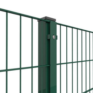 2D hàng rào đôi dây hàng rào bảo trì thấp nhúng nóng thép sắt đường lái xe cổng cư trú an ninh Hàn đôi dây lưới hàng rào - Product Image 1