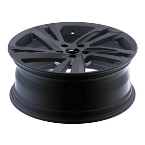 Jantes forgées en aluminium T6061-T6 pour <span class=keywords><strong>Volkswagen</strong></span> <span class=keywords><strong>Tiguan</strong></span> VW <span class=keywords><strong>SUV</strong></span> 19x7,5 pouces, 5 trous 5x112, jantes en alliage noir # J11052 - Product Image 2