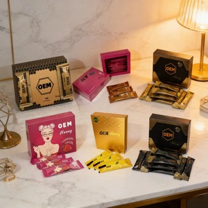 Ofrecemos una amplia gama de cajas de <span class=keywords><strong>miel</strong></span> natural de marca OEM personalizadas de alta calidad y productos de envasado de <span class=keywords><strong>miel</strong></span> en pequeñas presentaciones - Product Image 4