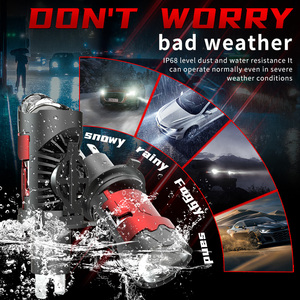 Siêu Sáng Công Suất Cao 110W 30000lm <span class=keywords><strong>LED</strong></span> Ống Kính Máy Chiếu Ánh Sáng Kép Ống Kính H4 <span class=keywords><strong>LED</strong></span> Đèn Pha - Product Image 6