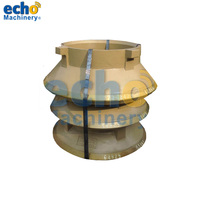 57S Cone Crusher Pièces d'usure de rechange Concave et manteau