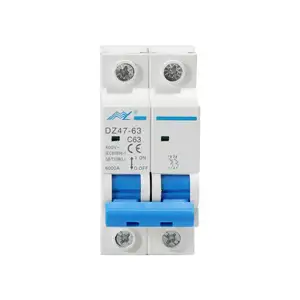 Hoge Kwaliteit Schneiderse Mcb Acti9 Ic65n Serie 3P 1a 2a 3a 4a 6a 10a 10a 16a 20a 25a 32a 40a 50a 63a Miniatuur Stroomonderbreker