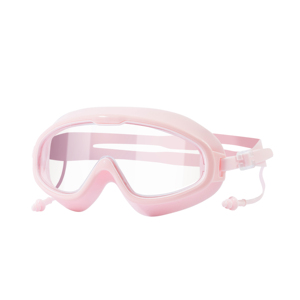 Lunettes de plongée pour adultes à vision large Lunettes De Natation avec bouchons d'oreille de surf Anti-buée Anti-UV Lunettes de piscine de sport - Product Image 5