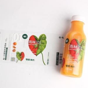 Custom <b>logo</b> Self Adhesive Transparent Vinyl <b>LOGO</b> <b>Sticker</b> Labels,Bar Code Glass Fruit Juice Beverage Jar Bottle Label <b>Stickers</b> - Product Image 2