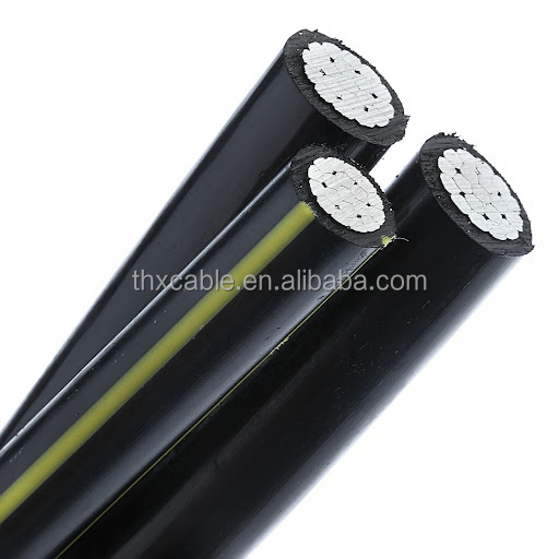 TIANHONGXIANG Manufacturer AAC/ACSR/ABC/AAAC Aluminum Alloy Electrical Wire XLPE/PVC Insulated Cable 0.6/1kV Construction