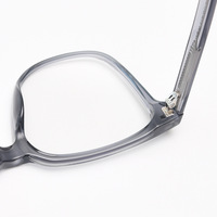 Monture de lunettes optiques rétro carrées en acétate coréen pour hommes et femmes, lunettes de myopie éco-biodégradables, 2022
