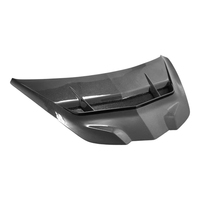 Capot de capot moteur avant en Fiber de carbone de Style ZR1 avec grands évents nouvelle condition pour Chevrolet Corvette C8 Z06 Stingray 2020-2025