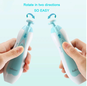 Nuovo Del Bambino di Cura Del Chiodo di Sicurezza Elettrica Nail Clipper Cutter Per I Bambini Neonato Nail Trimmer - Product Image 5