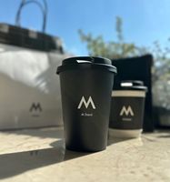 Vente en gros 4/8/10/12/16Oz Gobelet à café jetable personnalisé en papier à emporter avec logo pour boisson avec couvercles