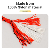 Mousqueton statique extérieur en nylon polyester de 14mm pour corde de sécurité de sauvetage incendie pour la fabrication d'escalade pour le camping