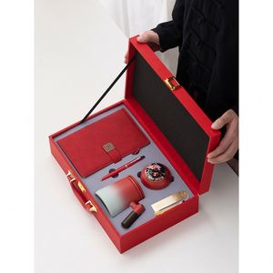 Produits Maxfree à vendre en ligne, coffrets cadeaux d'entreprise pour nouveaux clients avec logo, bloc-notes A5, stylo, tasse à café, marque-page, coffret cadeau - Product Image 5
