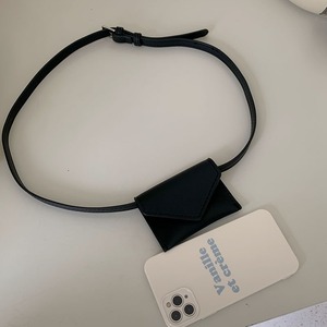 กระเป๋าคาดเอวขนาดเล็กสายปรับได้หัวเข็มขัดแม่เหล็กที่ใส่บัตรแบบพกพาหลายสีฤดูร้อนปี 2024 - Product Image 4