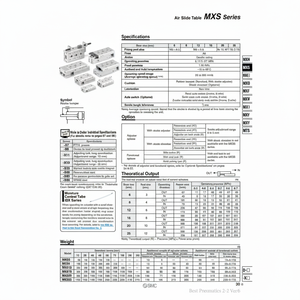 SMC Pneumatics Air Slide Table-Tabla de deslizamiento de aire, 2, 2 - Product Image 1