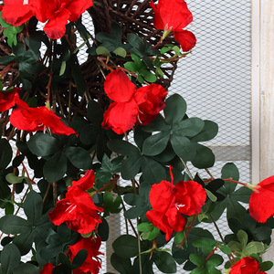 Guirnalda de Flores Artificiales de Begonia para Colgar en la Pared, 30cm-100cm de Altura, Simulación Realista, Decoración para Interiores y Bodas - Product Image 3