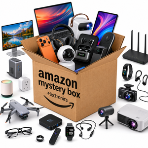 Boîte mystère : Approvisionnement en gros d'<span class=keywords><strong>Amazon</strong></span>, assortiment <span class=keywords><strong>de</strong></span> portables, smartphones, tablettes, écouteurs, batteries externes, consoles <span class=keywords><strong>de</strong></span> jeux pour les vendeurs e-commerce - Product Image 1