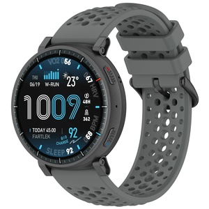 Correa Deportiva Transpirable de Silicona Suave de 22 mm de Ajuste Rápido para Relojes Amazfit Active Max/Watch GT Runner2/<span class=keywords><strong>OPPO</strong></span> Watch X3 - Product Image 6